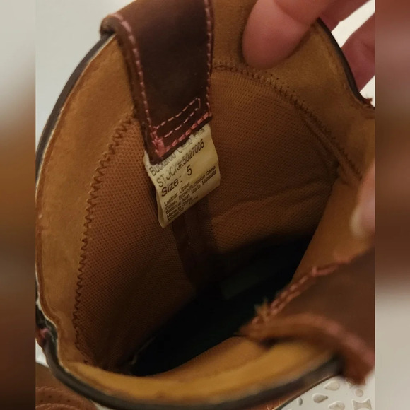 Buckaroo Youth Camo Pink Pull On Boots Size 5 - Picture 7 of 13